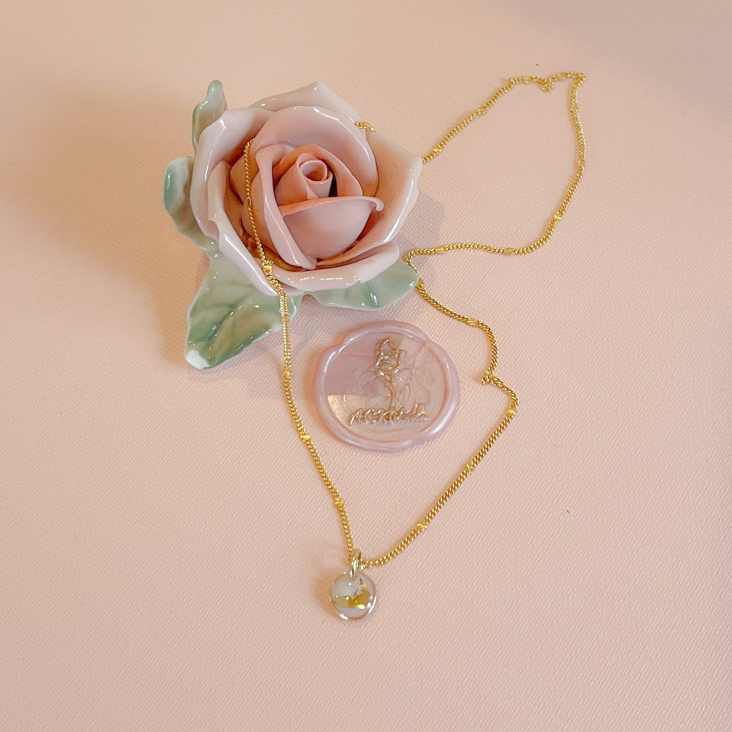 Nantucket Island necklace